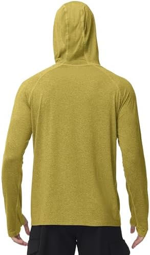 Roadbox Men's UPF 50+ Fishing Shirts, Long Sleeve UV Sun Protection Hoodie - Image 3