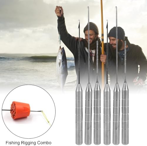 Rigging Combo – Stainless Steel & Aluminum Alloy Baiting Rig Tool Kit for Boilies & Pellets, Includes Hook Needle, Stringer & Drill - Image 7