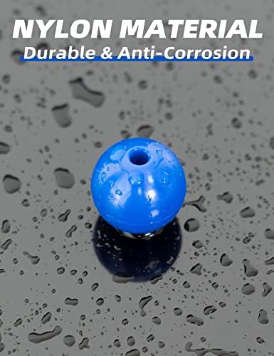 BLUEWING Outrigger Ball Stops 2pcs Fishing Rigging Plastic Pair Outrigger Line Ball Stoppers - Image 3