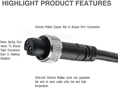 10FT Electric Fishing Reel Power Cord for Daiwa Tanacom & Shimano - Image 5