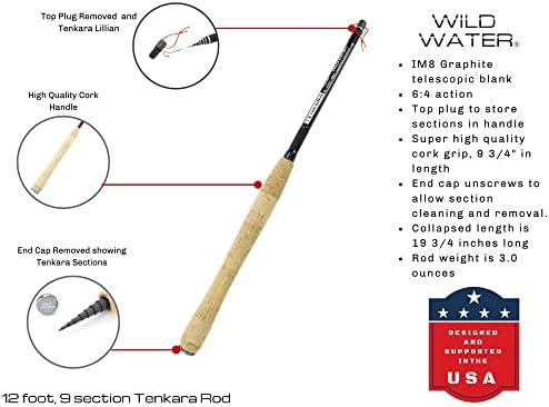Tenkara Fly Fishing Kit 12ft Rod - Image 3