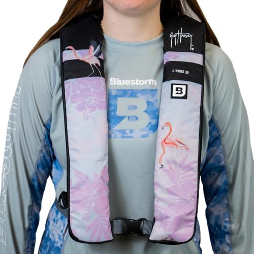 BLUESTORM Cirrus26 Inflatable PFD Life Jackets for Adults | US Coast Guard Approved Automatic Life Vest w/Manual Override Convertibility - Image 3