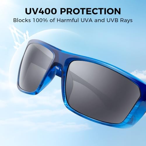 KastKing Huzzah Polarized Sport Sunglasses for Men and Women, Wrap Design - Image 3