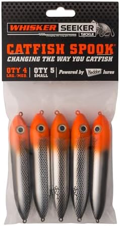 Rattling Catfish Spook Float Pack - Small/Medium/Large - Multi Color Options by Whisker+Seeker
