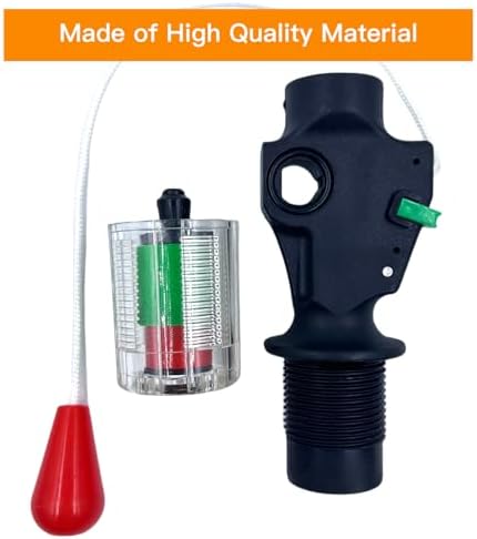 Automatic Inflator Device with 3 PCS Safety Clasps for Inflatable Life Jacket, Suitable for Cartridge Cylinder with 1/2 Inch Thread Life Vest Life Saving Belt - Image 3