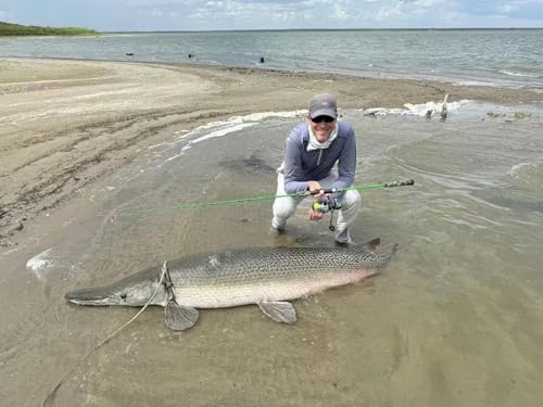 GOOFISH® Solid Nano Blank Series- Vertical Deep Sea Speed Fast or Slow Pitch Jigging Rod 5'5"(168cm) Size PE 3-6 Max Jig 500g Saltwater Boat Trolling Jig Rod with Fuji Guide - Image 5