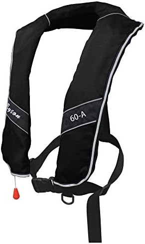 Top Safety Oversized Adult Life Jacket with Whistle - Manual Version Inflatable Lifejacket Life Vest PFD for Boating Fishing Sailing Kayaking Surfing Swimming - XL XXL XXXL Extra Large Plus Size Adult - Image 4