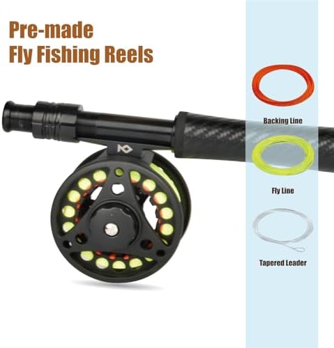 Stealth Fly Fishing Rod Combo Starter Kit - Image 4