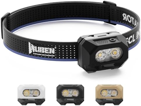 WUBEN H4 LED Headlamp Rechargeable 800 Lumens Super Bright by WUBEN