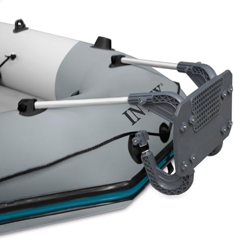 INTEX 68624EP Motor Mount Kit: Easy to Attach – Heavy-duty Composite Mount – Marine Plywood – Aluminum Support Arms – Fits up to 3.0 HP Motors - Image 2