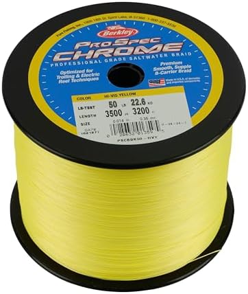 Berkley ProSpec Chrome Braided Fishing Line by Berkley