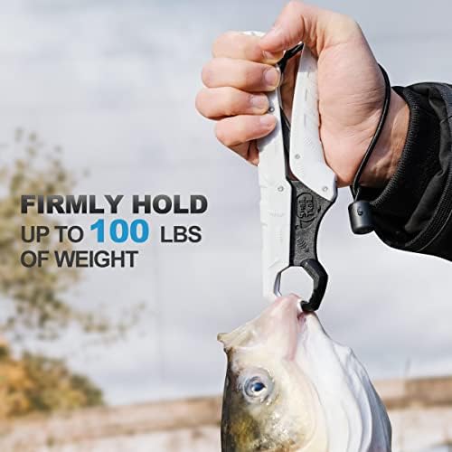SNAIL TRAIL 7.5''/9'' Floating Fish Gripper with Lanyard - Image 3