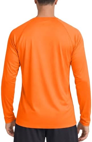Boladeci Men's UPF 50+ Sun Protection UV SPF Shirts Long Sleeve Lightweight Quick Dry Swim T-Shirts Rash Guard - Image 6
