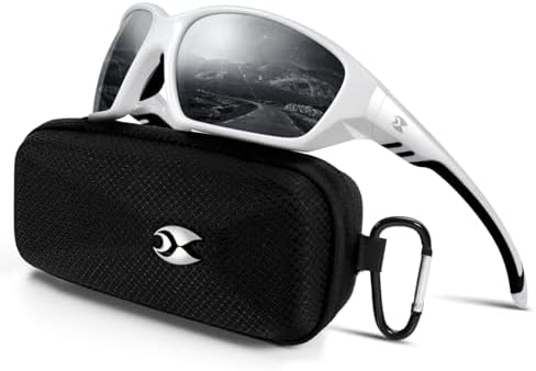 suoso Sports Polarized Sunglasses for Men: Womens UV400 Protection Sun Glasses Wrap Around Goggles for Fishing Driving TR90 by suoso
