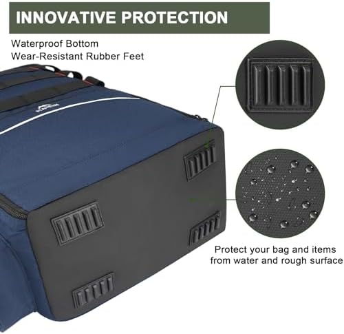 MATEIN Fishing Backpack, Tackle Storage Bag with Rod Holders & Cooler - Image 6
