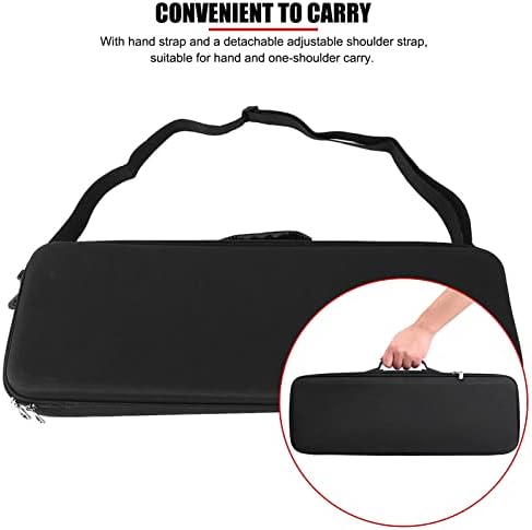 21 inch Fishing Tackle Storage, Hard EVA Case Fishing Rod Reel Organizer - Image 5