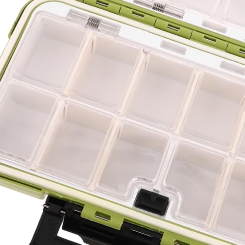 Waterproof Fishing Tackle Box, Hard ABS Lure Bait Keeper with Dividers - Image 3