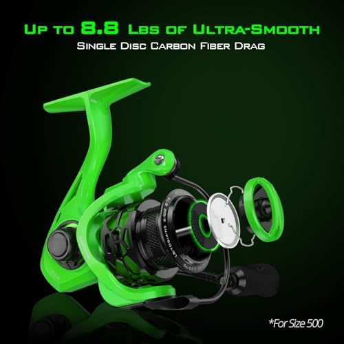 KastKing Zephyr Spinning Fishing Reels with 5.2:1 Gear Ratio - Image 4