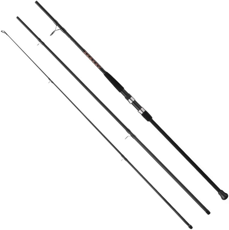 ROOBLINOS Optimism Surf Fishing Rod,10ft, 11 ft, 12ft Carp Fishing Pole, 27T Carbon Fiber Spinning Surf Rod, 3-Piece Portable Saltwater Beach Shore Casting Rod for Big Game Fishing - Image 7