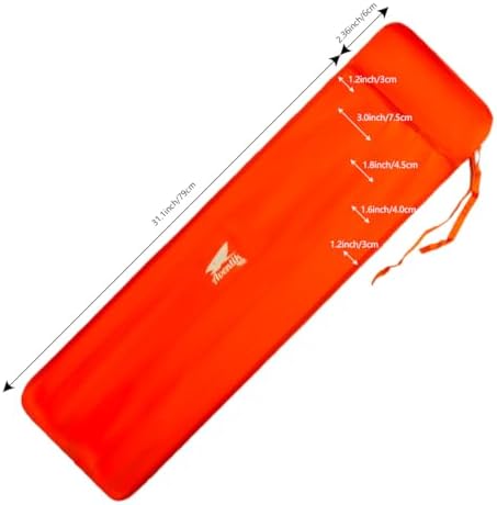 Aventik Neoprene Fly Rod Sock with 5 Compartments Fishing Rod Sleeve - Image 2