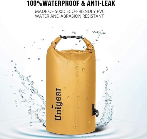 Unigear Floating Waterproof Dry Bag for Kayaking, 2L/5L/10L/20L/30L/40L - Image 2