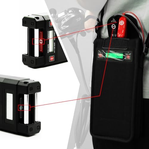 Electric Reel Battery. 14.8V 20Ah Large Capacity. Built-in chip. High Safety Performance. It is Your Best Companion to Start Fishing. Compatible with Daiwa&Shimano Electric reels. (Black) - Image 4