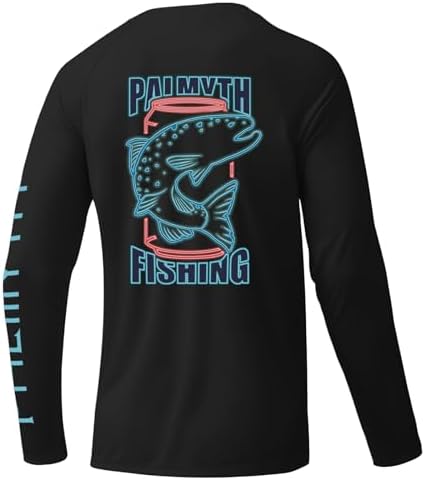 Palmyth Fishing Shirts for Men Long Sleeve UPF 50+ T Shirt Sun Protection by PALMYTH