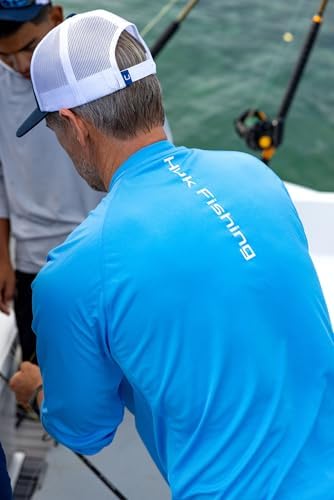 HUK Men's Pursuit Vented Long Sleeve Fishing Shirt (+30 UPF) - Image 6