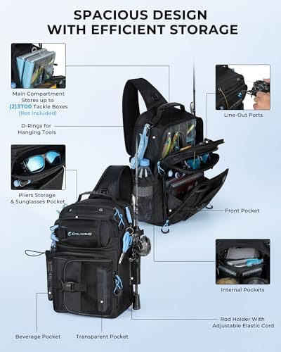 Calamus GearMaster Fishing Sling Tackle Bag & Tool Set - Image 2