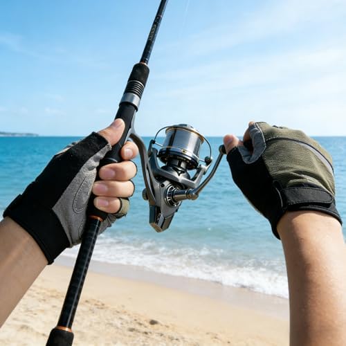Heavy Duty Spinning Reel Metal Body with CNC Machined Spool 55LB Max Drag 8/10+1 BB Ultra Smooth 4.1/4.6/4.8:1 High Speed Gear Ratio Saltwater Freshwater Fishing Reel for 8000 to 16000 Series - Image 2