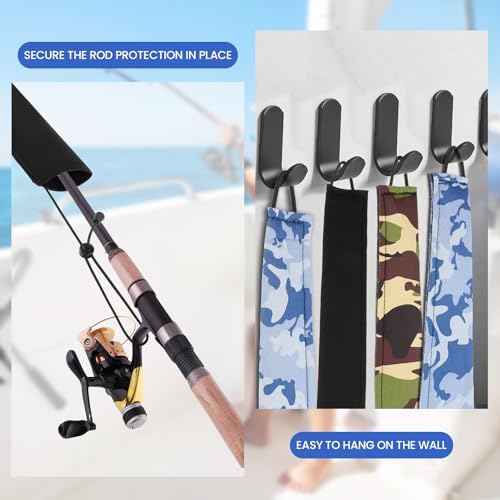 Neoprene Camo Fishing Rod Sleeves,Fishing Pole Sleeves,Fishing Rod Socks - Image 4