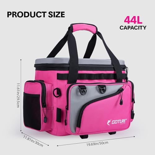 Goture Pink Fishing Rod and Reel Combos with Cooler Tackle Bag,6FT-9FT - Image 5