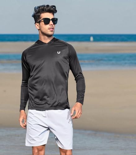 NORTHYARD Men's Sun Hoodie Long Sleeve Fishing Shirts UPF 50+ Rash Guard - Image 6
