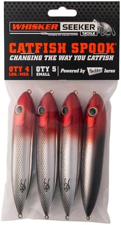 Rattling Catfish Spook Float Pack - Small/Medium/Large - Multi Color Options by Whisker+Seeker