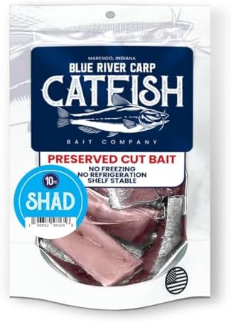 10oz Package (Chunks) - Preserved Real Pre-Cut Fish Bait, Multiple Scents - Image 2