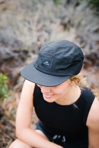 Tillak Wallowa Camp Hat, Lightweight Nylon 5 Panel Cap with Snap Closure - Image 5
