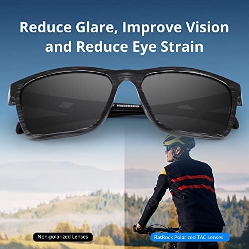 KastKing FlatRock Polarized Sport Sunglasses for Men & Women, UV Protection - Image 4