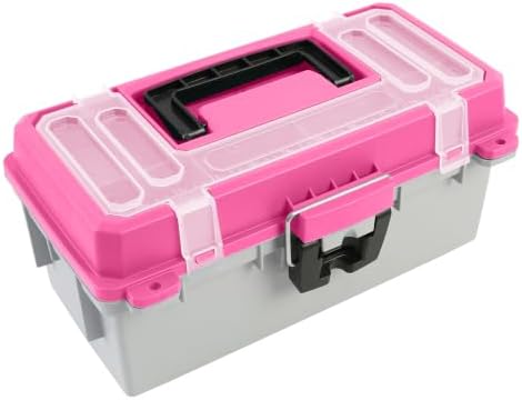 Sheffield 12288 13" Made in USA Tackle Box w/Lift Out Tray & Deep Storage by Sheffield