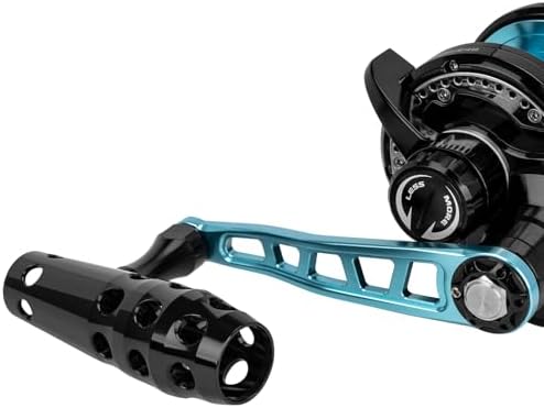 THKFISH Slow Pitch Jigging Reel, 55lbs Max Drag 6.3:1,9+2 Stainless BB Lever Drag Saltwater Heavy Duty Trolling Reel Slow Jigging Reel Saltwater Fishing - Image 4