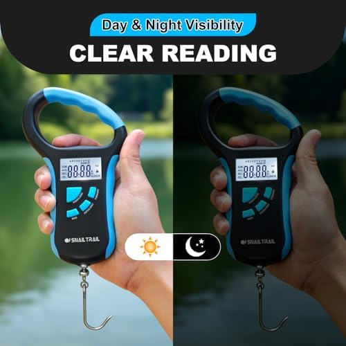 8-Slot Digital Fishing Scale with 4.6'' Lip Gripper & Auto-Rank Memory - Image 2