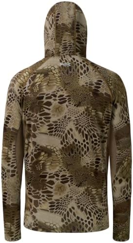 BASSDASH Men's UPF 50+ Camo Long Sleeve Hunting Fishing Hoodie Shirt - Image 2