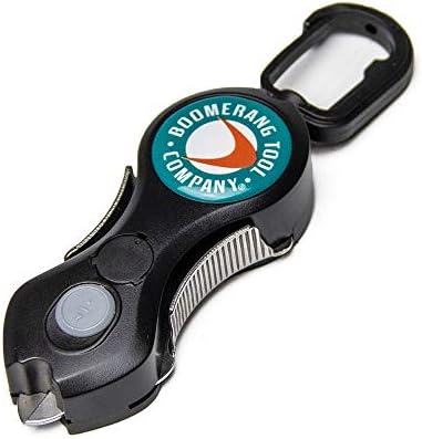 Boomerang Tool Company SNIP Fishing Line Cutters with Retractable Tether and Stainless Steel Blades that Cut Braid, Mono and Fluoro Lines Clean and Smooth! by Boomerang+Tool+Company