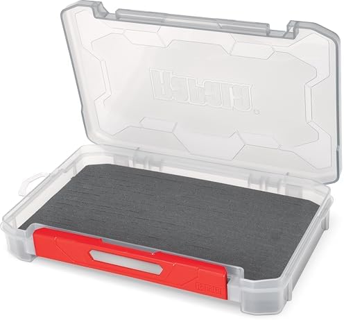 Rapala RapStack 3600 Open Foam Tackle Tray, Hook and Lure Storage Box for Treble Hooks Jigs and Flies by Unknown