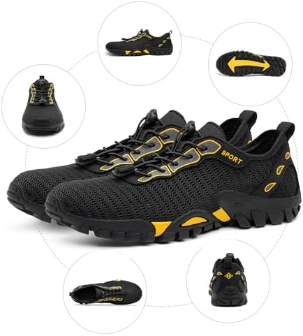SOBASO Water Shoes Women Men Quick Drying Swim Beach Aqua Shoes for Water Sport Diving Hiking Sailing Travel - Image 7