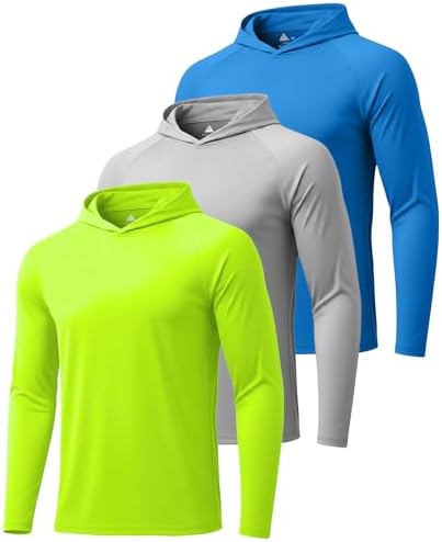 ZITY Men's Lightweight Pullover Hoodie UPF 50+ Fishing Shirts Sweatshirt by ZITY