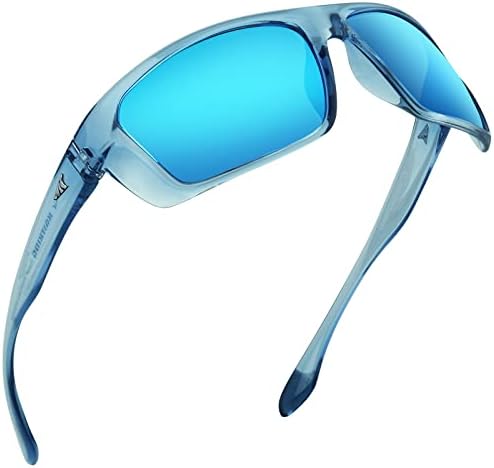 KastKing Huzzah Polarized Sport Sunglasses for Men and Women, Wrap Design by KastKing