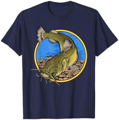Flathead Catfish Fishing T-Shirt by Hunting+%26+Fishing+Merch