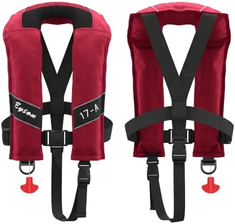 Automatic Inflatable Life Jacket, Preserver PFD for Kids,Life Vest for Kid,Supports Weight up to 160 pounds(YSH725) - Image 2