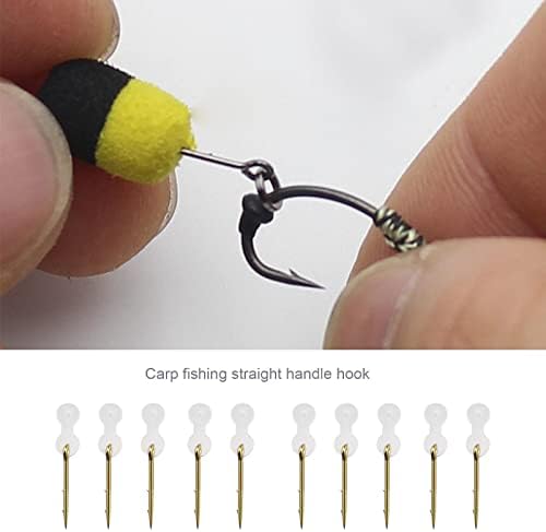 24PCS Carp Bait Spike with Barbs and Silicone Corn Ronnie Hair Rig Carp Feeder Tackle for Worm Corn Baits Carp Fishing Tool Accessories - Image 2