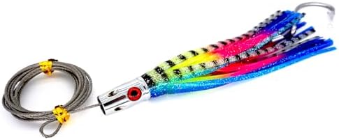 Trolling Tuna Lures,Feather Offshore Saltwater Lures for Dolphin Wahoo - Image 6